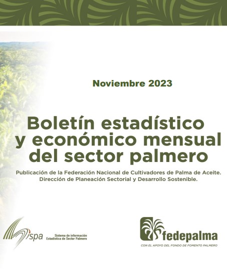 					Ver Núm. 11 (2023): Boletín estadístico y económico mensual del sector palmero
				
