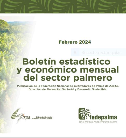 					Ver Núm. 2 (2024): Boletín estadístico y económico mensual del sector palmero
				