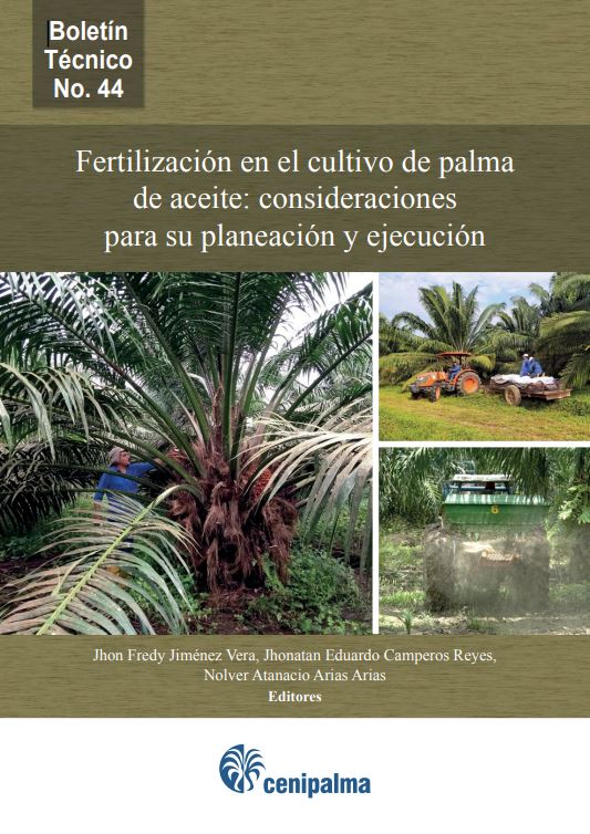 					Ver Núm. 44 (2023): Fertilización en el cultivo de palma de aceite: consideraciones para su planeación y ejecución.
				